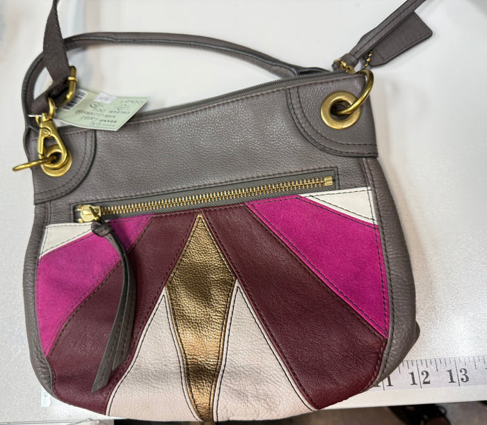 Fossil Patchwork Crossbody