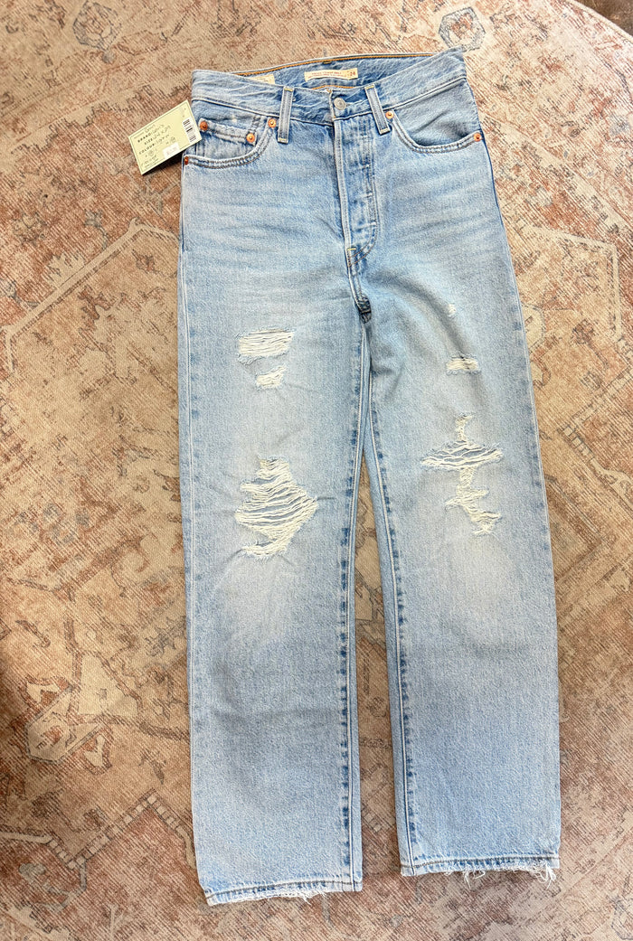 Levi’s Ribcage Straight Ankle HR Jeans (24x29)