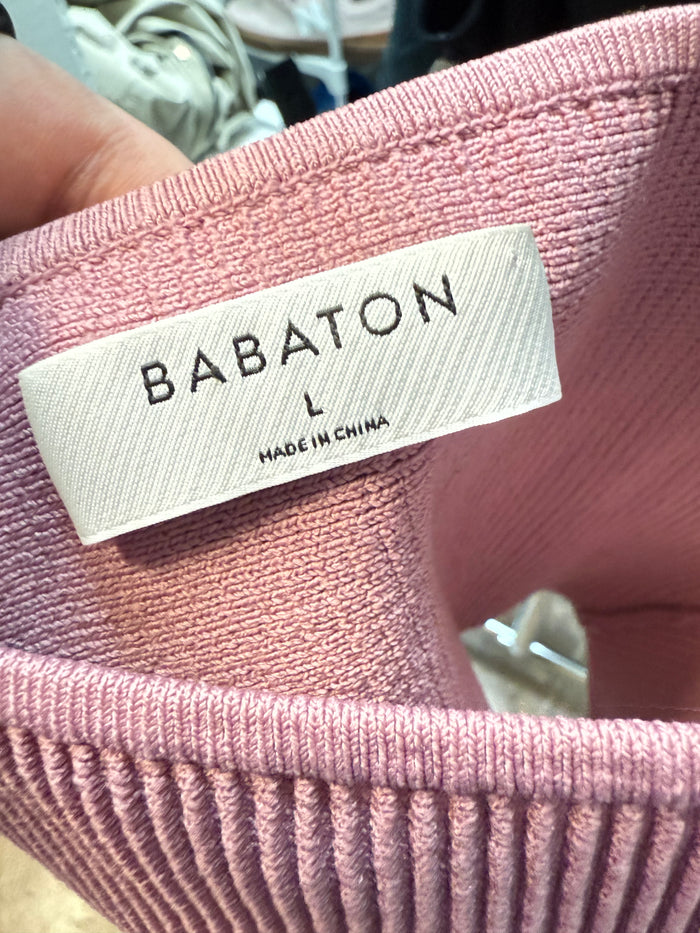 Aritzia Babaton Sculpt Knit Squareneck Crop Tank (L)