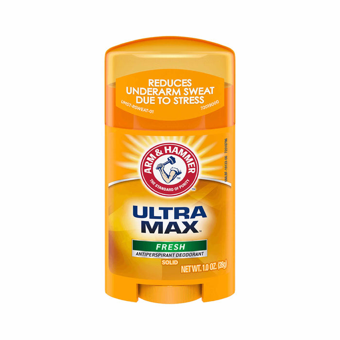 Arm & Hammer Deodorant UltraMax Solid Fresh Scent 1 oz - 12 Pack - Travel Size