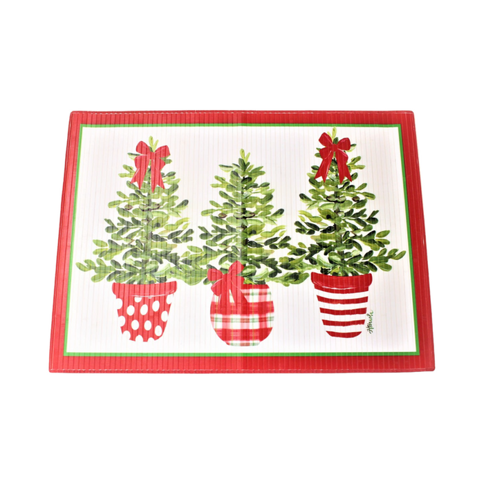Bamboo Topiary Tree Mat
