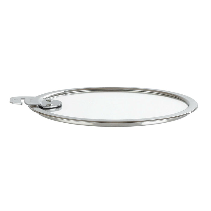 CRISTEL STRATE DETACHABLE HANDLE 6.5'' FLAT GLASS LID
