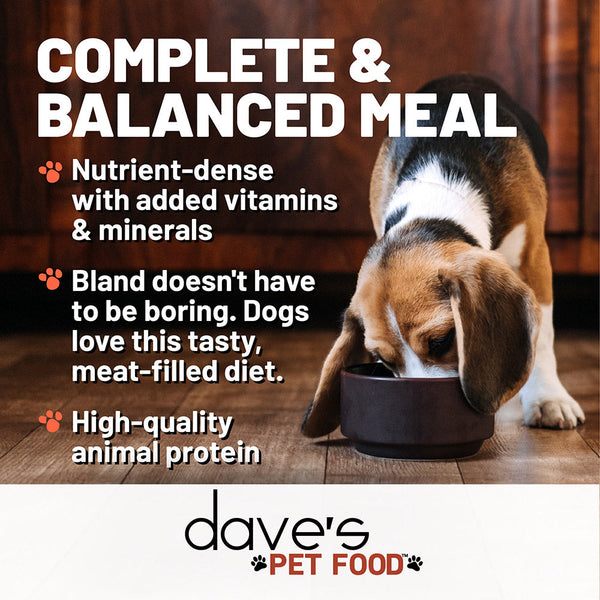 Dave's Pet Food Restricted Diet Bland For Dogs – Chicken and Rice