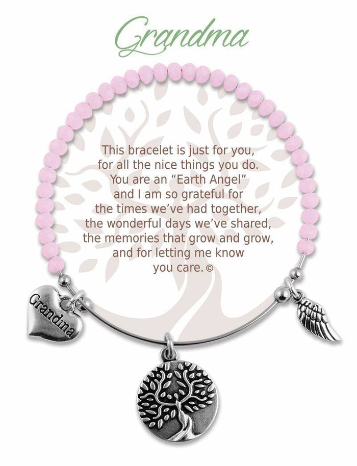 Earth Angel Bracelet Grandma - Cardsmart & Gift