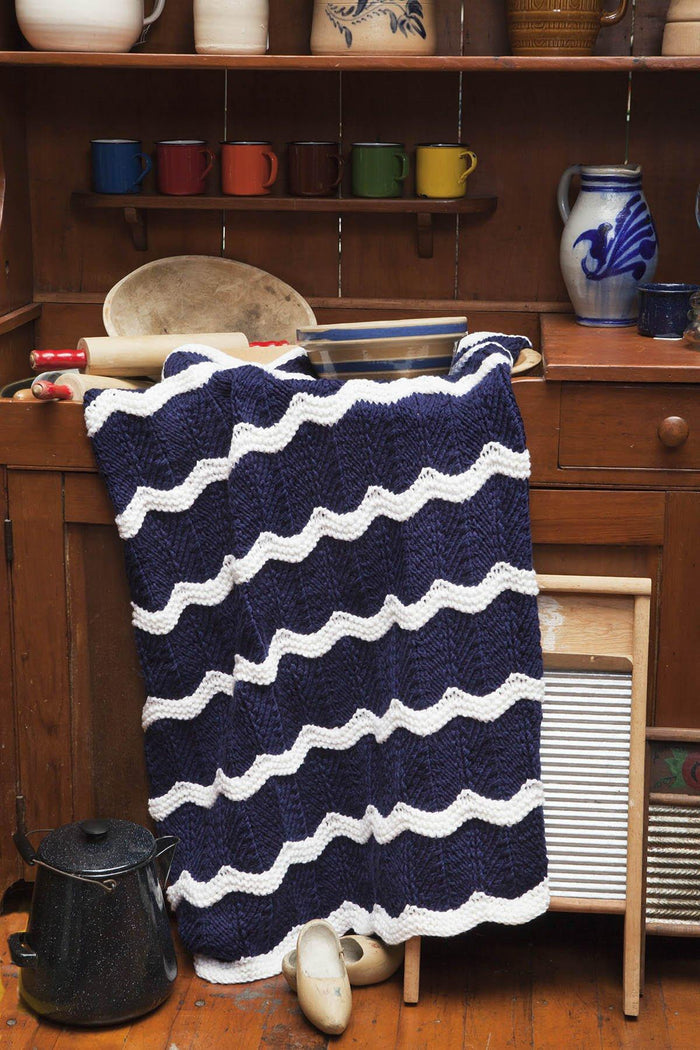 Garter Wave Pattern Universal Yarn