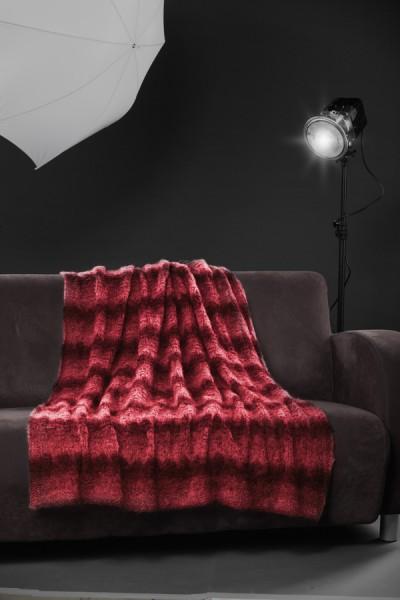 Gradient Throw Pattern Rozetti Yarns