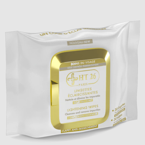 HT26 - Lingettes éclaircissantes - Action démaquillante - ShanShar Beauty : The world of beauty.