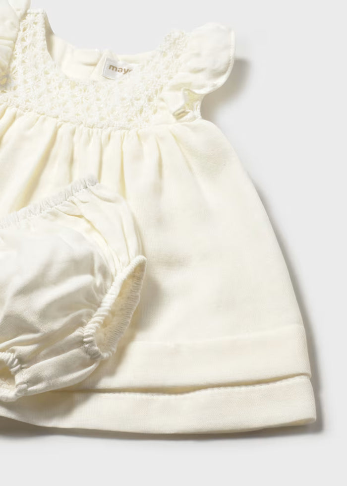 Ivory Linen Dress
