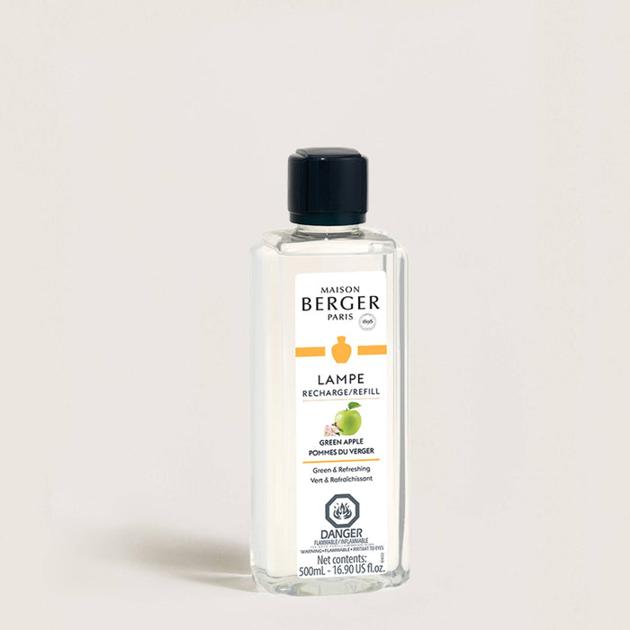 Maison Berger Paris refill bottle on a light beige background
