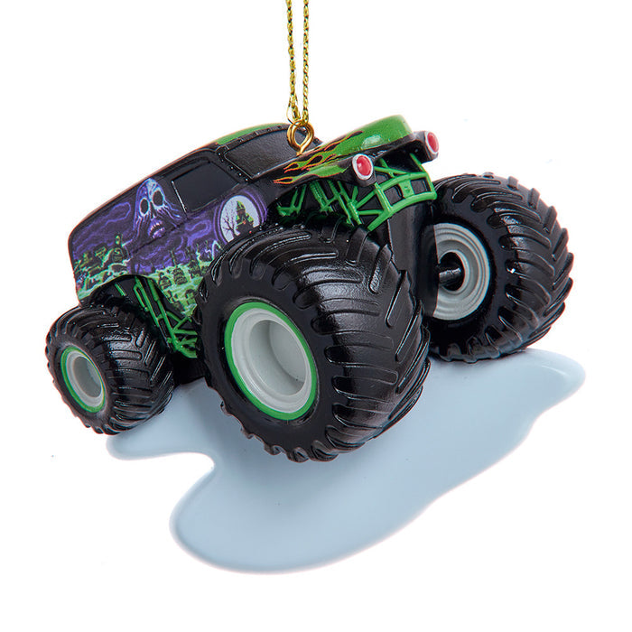 Monster Jam® Purple & Green Grave Digger Ornament