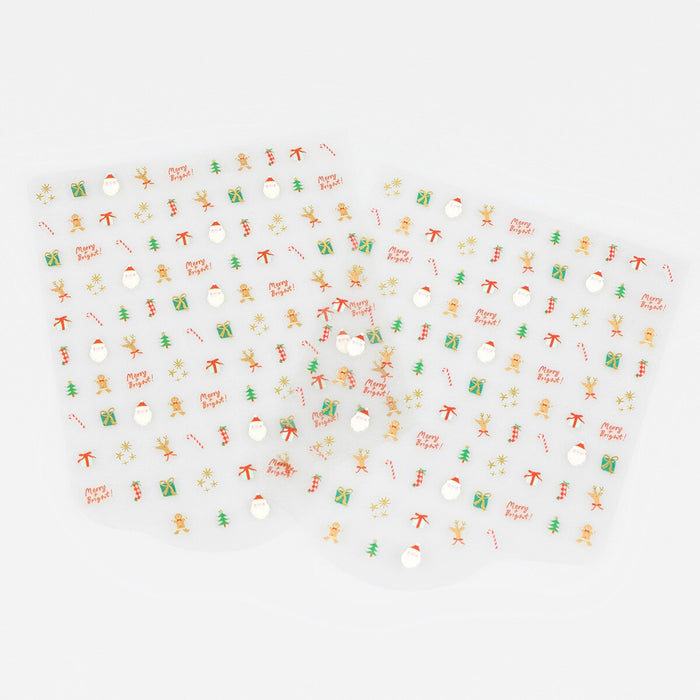 Meri Meri - Nail Stickers - Christmas - Close Look