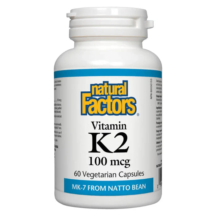 Natural Factors: Vitamin K2 100 mcg