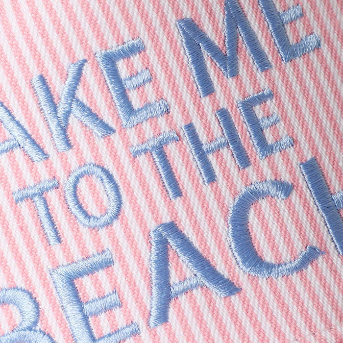 Take Me To The Beach Embroidered Hat
