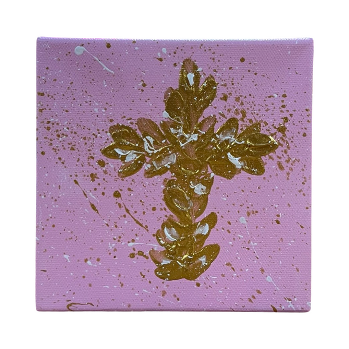Textured Cross Art
