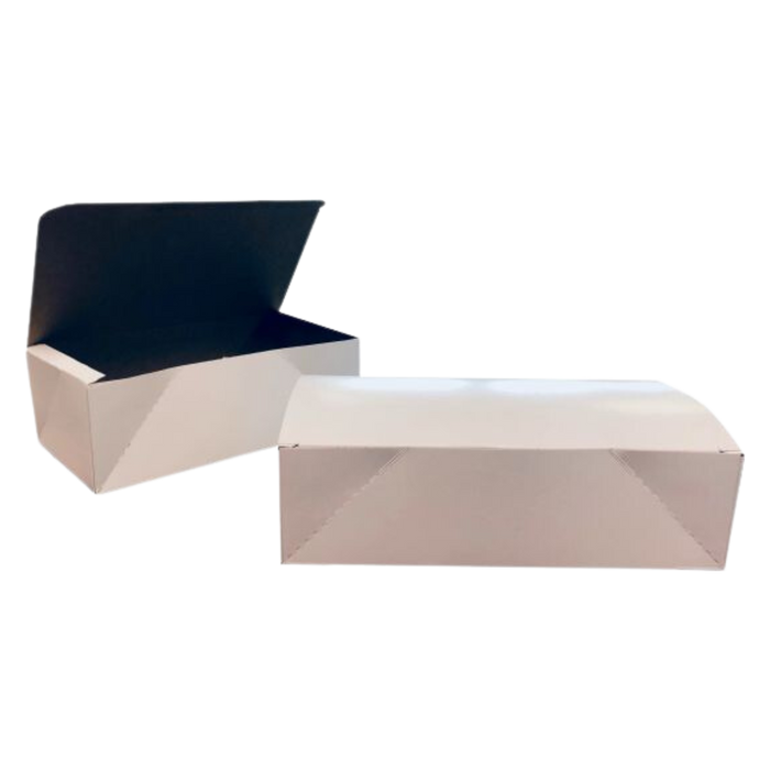 White Top Fold Dinner Box