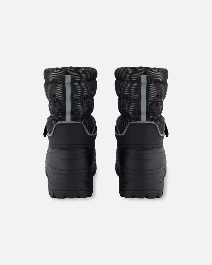 Winter Boots Solid Black | Deux par Deux | Jenni Kidz
