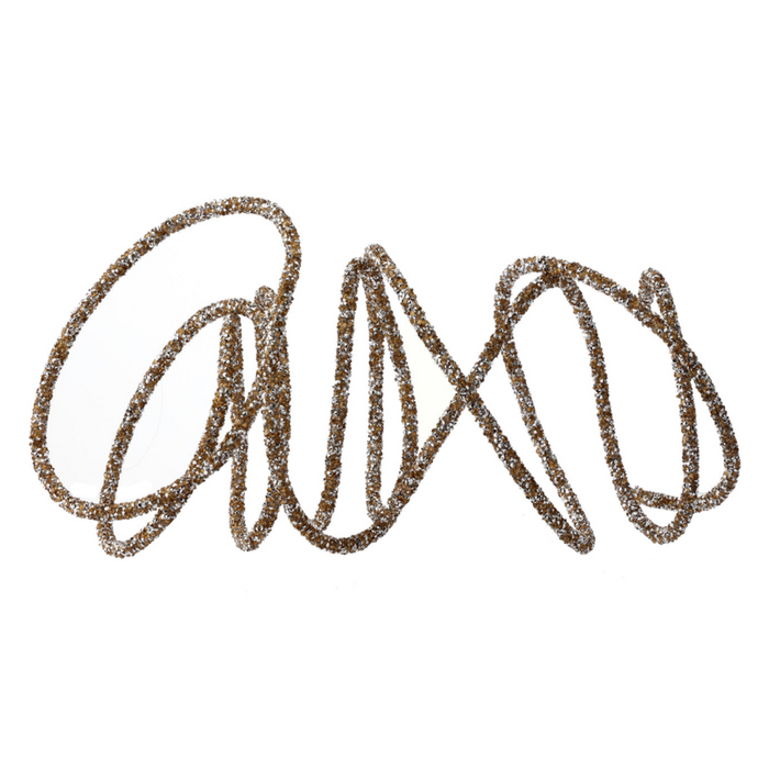 Wired Micro Beaded Rope, Gold