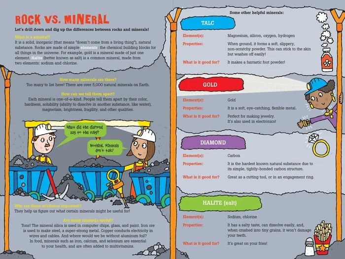 100 Questions About Rocks and Minerals Book
