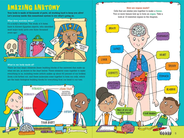 100 Questions About the Human Body Book