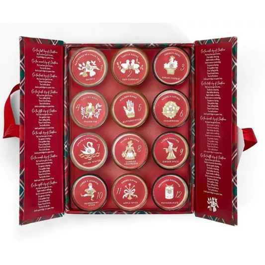 12 Days of Christmas Candle Set