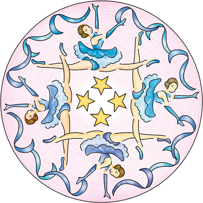 2 in 1 Mandala Ballerina