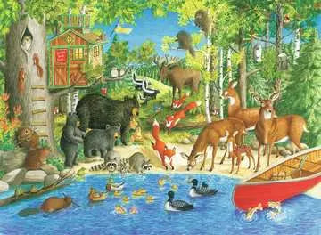 200 pc Woodland Friends