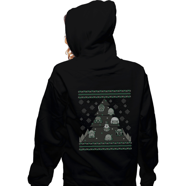 Zippered Hoodies, Unisex / Small / Black