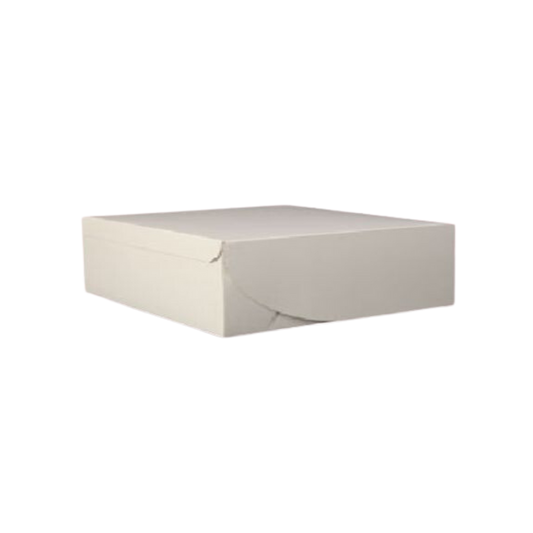 6" x 6" x 2.5" White Cake Box