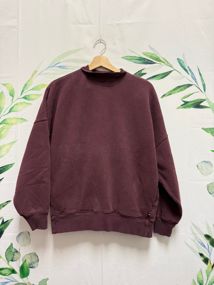Aritzia TNA Mockneck Sweater (1 = XS/S)