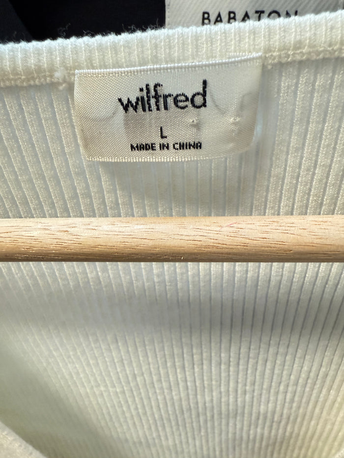 Aritzia Wilfred Elouan Knit Top (L)