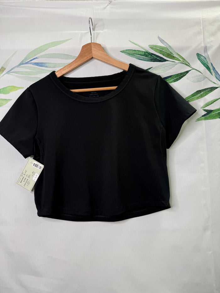 Nike One Soft Crop Tee (XL)