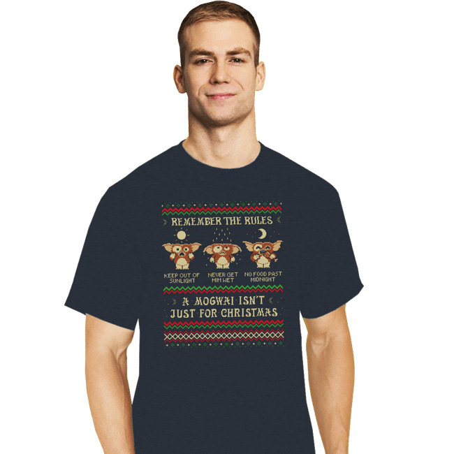 Daily_Deal_Shirts T-Shirts, Tall / Large / Dark Heather A Mogwai Isn't Just For Christmas