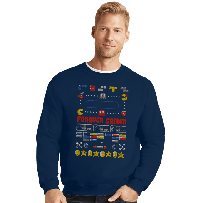 Crewneck Sweater, Unisex / Small / Navy