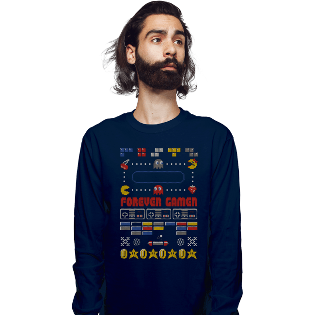Long Sleeve Shirts, Unisex / Small / Navy