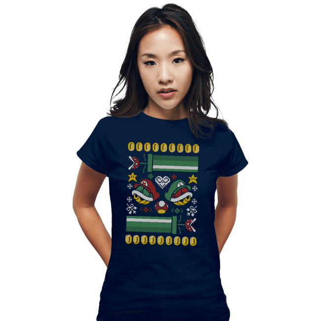 Fitted Shirts, Woman / Small / Navy