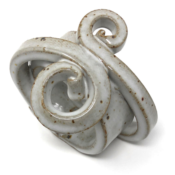 Anthony Stoneware American Handmade  Napkin Ring, Set of 4