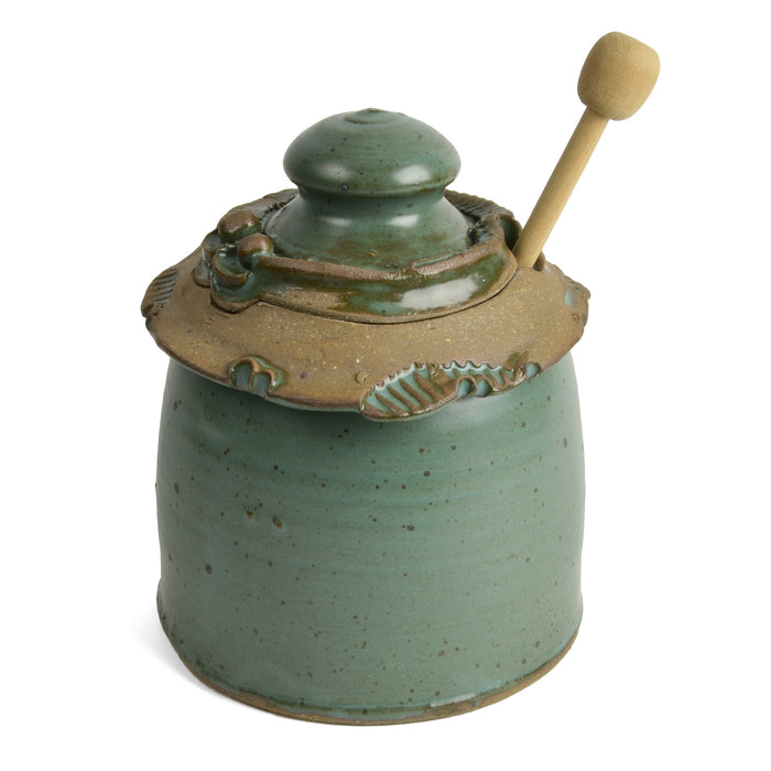 Anthony Stoneware Honey Pot - The Barrington Garage