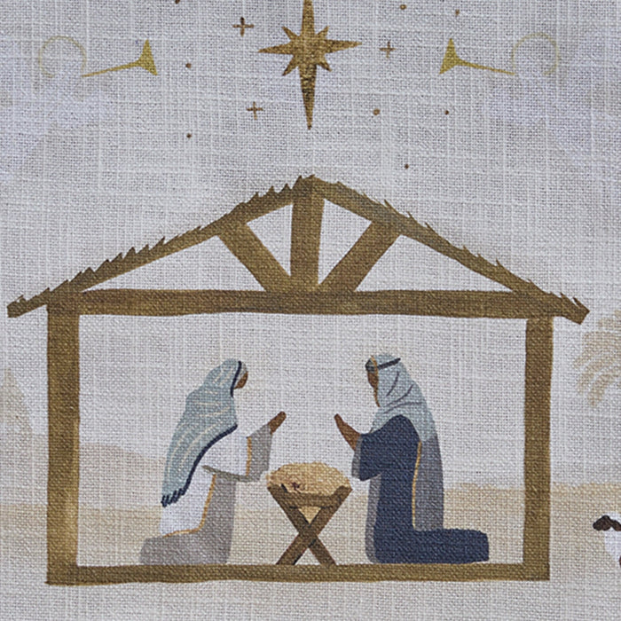 Away In A Manger Table Runner 54"-Lange General Store
