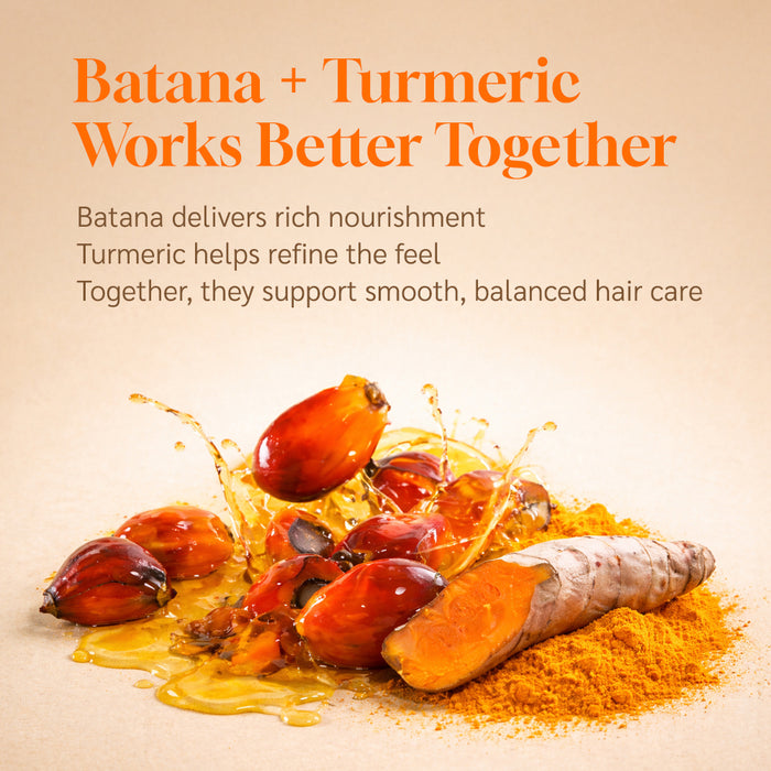 Batana 3-Step Complete Hair Care Set with Turmeric
