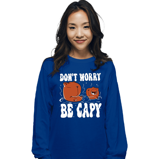 Long Sleeve Shirts, Unisex / Small / Royal Blue