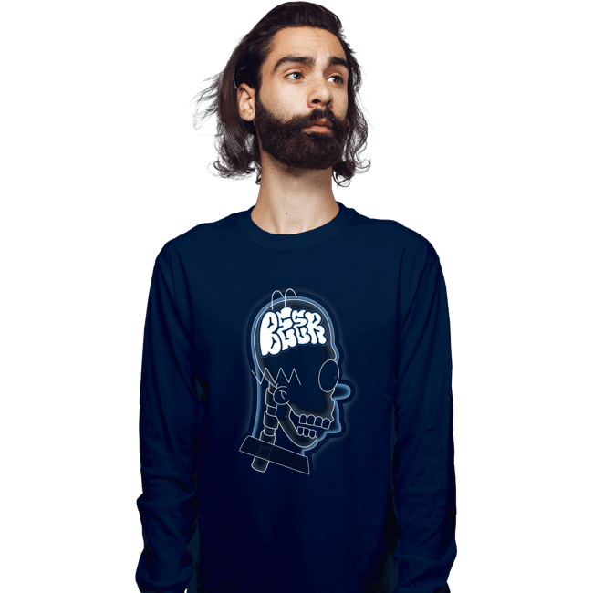 Long Sleeve Shirts, Unisex / Small / Navy