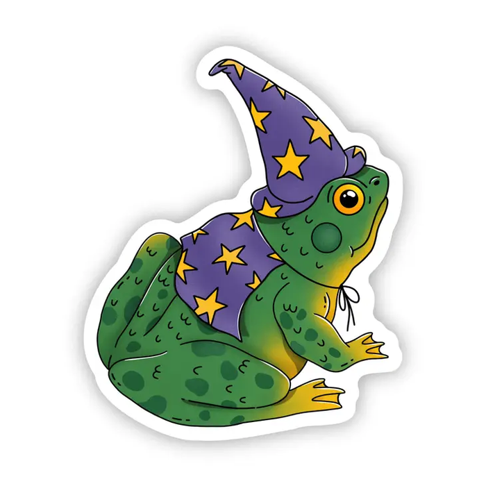 Big Moods Magical Frog Vinyl Sticker