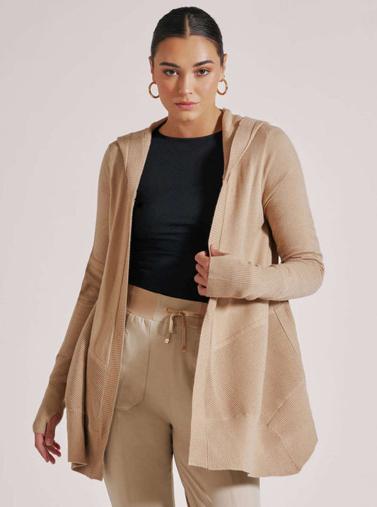 Blanc Noir Cropped Portola Cardigan - Irish Cream - Taryn x Philip Boutique