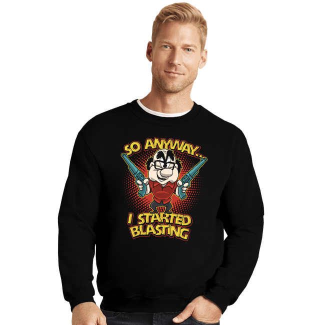 Crewneck Sweater, Unisex / Small / Black