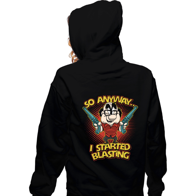 Zippered Hoodies, Unisex / Small / Black