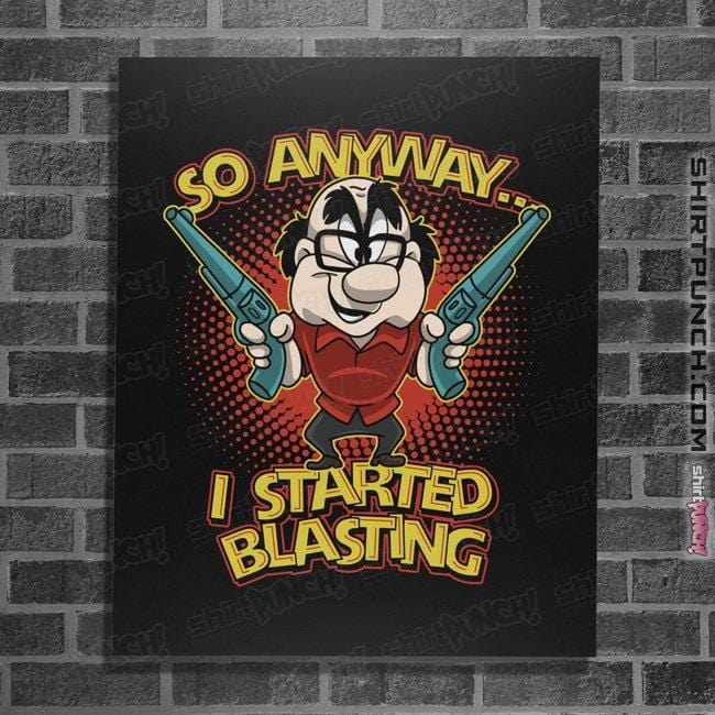Posters / 4"x6" / Black