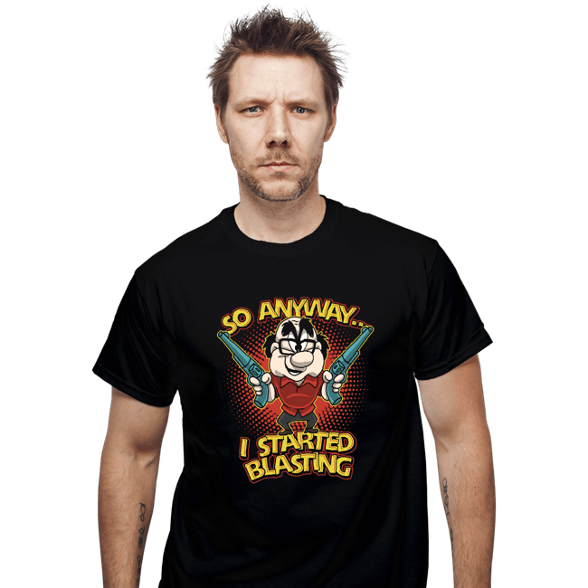 Shirts T-Shirts, Unisex / Small / Black Blasting