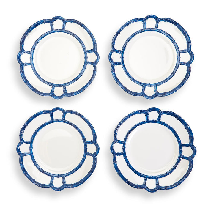 Blue Bamboo Touch Dinner Plate Set