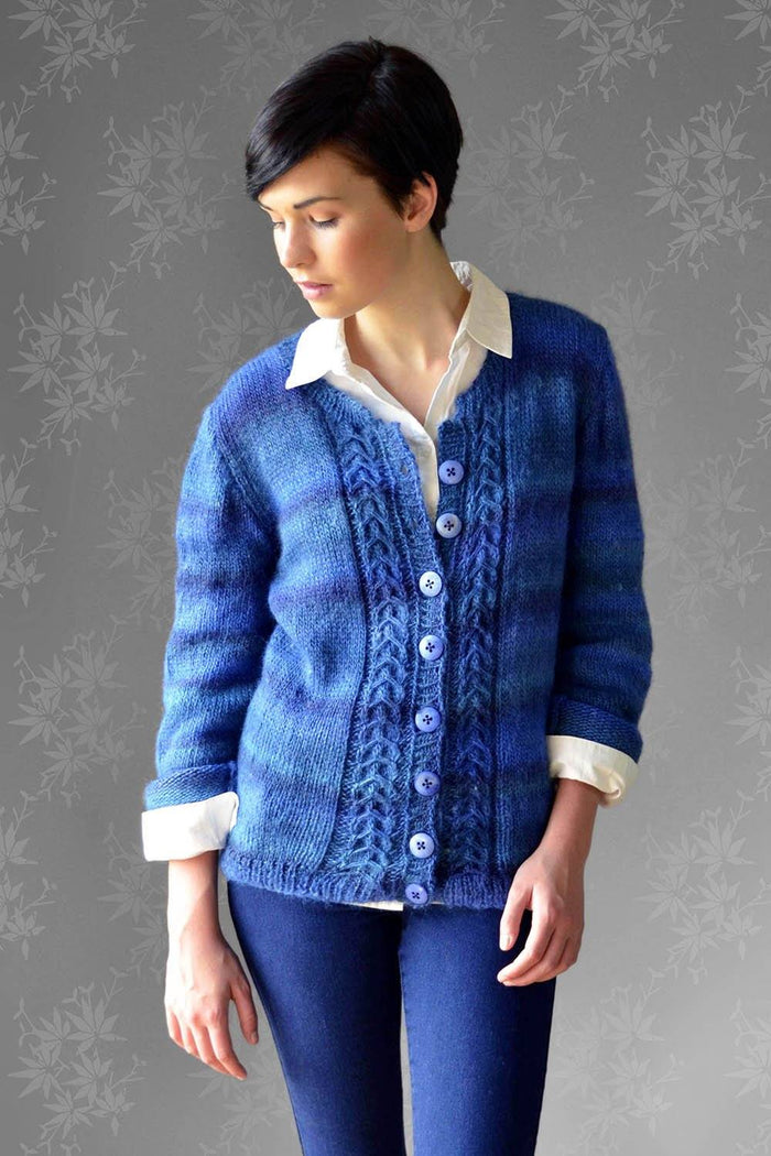 Blue Frame Pattern Universal Yarn
