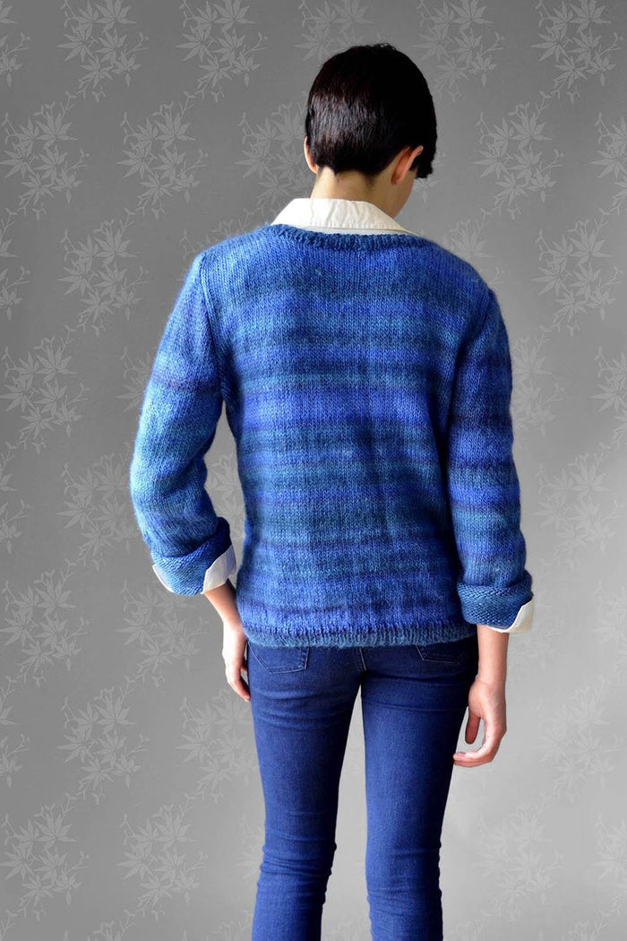 Blue Frame Pattern Universal Yarn